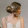 Sylvie Crystal And Pearl Wedding Hair Vine Bridal Comb, thumbnail 2 of 12