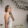 Sylvie Crystal And Pearl Wedding Hair Vine Bridal Comb, thumbnail 9 of 12