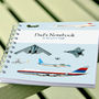 Personalised Aeroplane Notebook, thumbnail 2 of 5