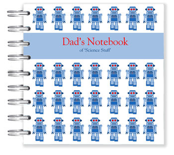 Personalised Robot Notebook, 4 of 5