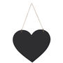 Vintage Style Chalkboard Hanging Heart, thumbnail 2 of 2
