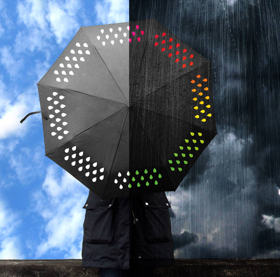 Colour Changing Umbrella By All Things Brighton Beautiful