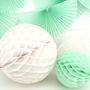 Tissue Paper Honeycomb Ball Party Decoration, thumbnail 9 of 12