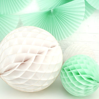 Tissue Paper Honeycomb Ball Party Decoration, 9 of 12