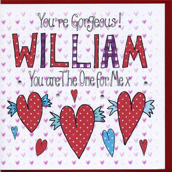 Personalised Champagne Valentine's Card, 5 of 7