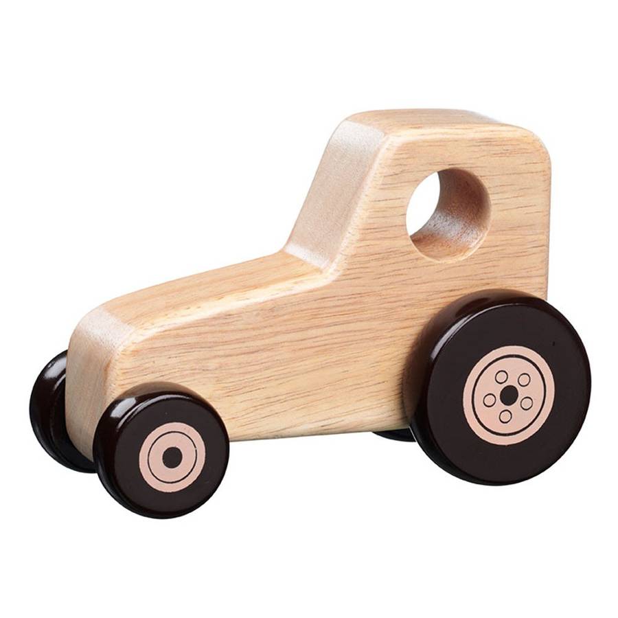 natural wood toy lorry by knot toys | notonthehighstreet.com