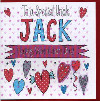 Personalised Auntie Valentine Card, 2 of 2