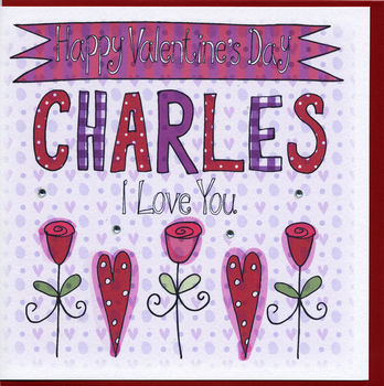 Personalised Rose Bouquet Valentine Card, 3 of 8