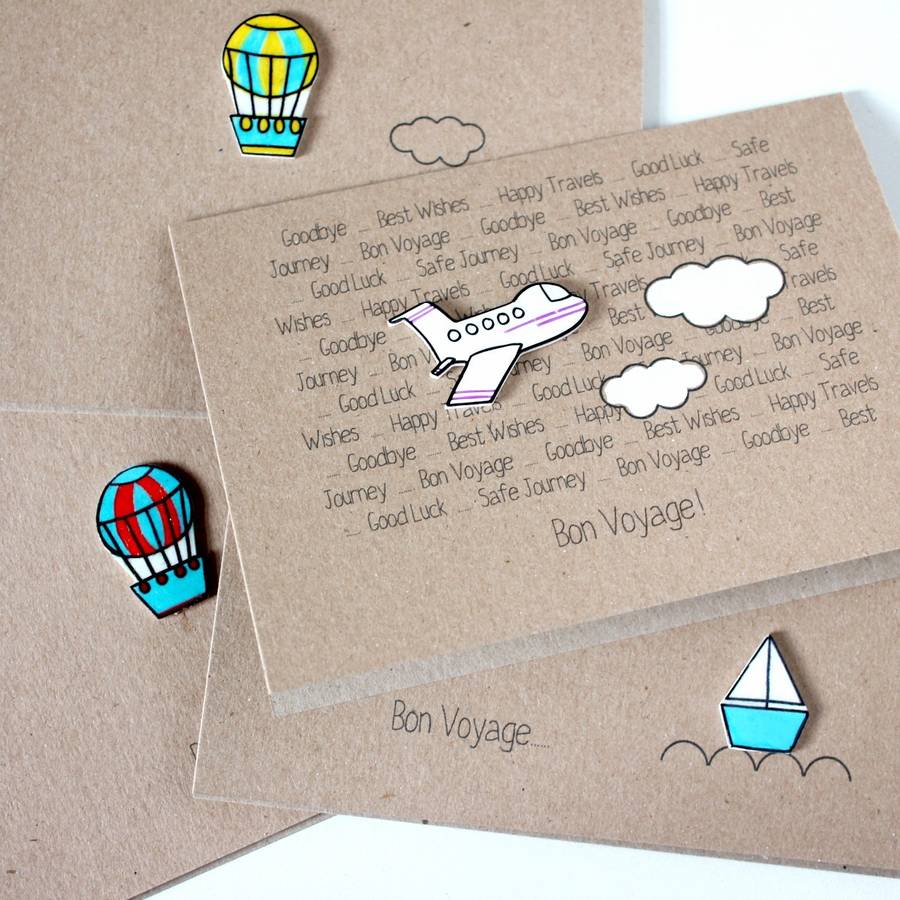 Luxury 60 Personalised Farewell Card