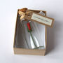 Tiny Personalised Rosebud In A Bottle, thumbnail 4 of 12