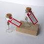 Tiny Single Rose In A Bottle With Personalised Message, thumbnail 10 of 11
