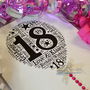 18th Happy Birthday Balloon Sparkle Card, thumbnail 6 of 12