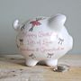 Personalised Ballerina Piggy Bank, thumbnail 2 of 2