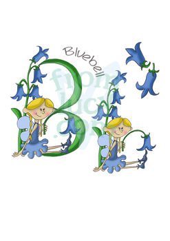 Personalised Fairy Alphabet Children's Print, 11 of 12