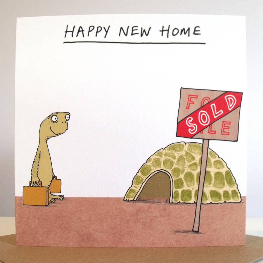 'happy new home' card by cardinky | notonthehighstreet.com