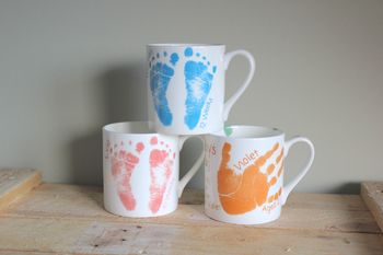 Child's Hand Or Footprint Mug, 8 of 8
