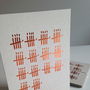 70th Birthday Card With 70 Copper Foiled Candles, thumbnail 2 of 2