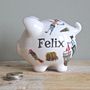 Personalised Piggy Bank For Boys, thumbnail 3 of 8
