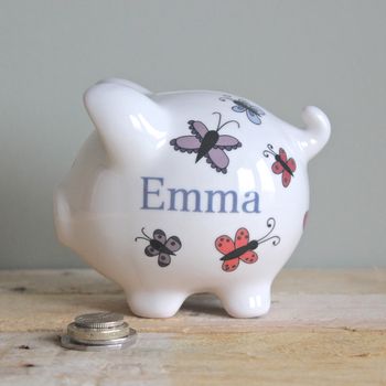 Personalised Piggy Bank For Girls, 3 of 9