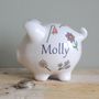 Personalised Piggy Bank For Girls, thumbnail 4 of 9