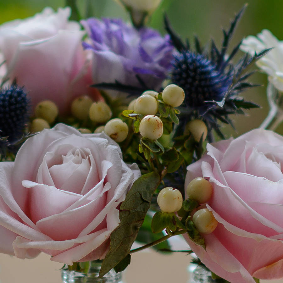 Garden Rose And Herb Scented Flower Bottles By The Flower Studio