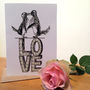 Penguin Love Greeting Card, thumbnail 1 of 2