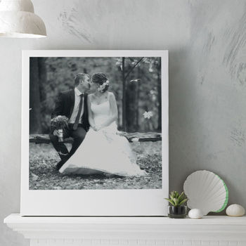 Personalised Giant Retro Style Photo Canvas, 11 of 12