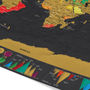 Scratch Map® Deluxe Travel Size Poster, thumbnail 2 of 6
