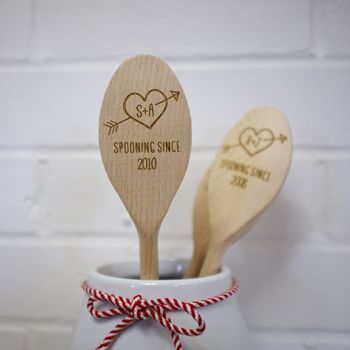 Valentine Wooden Love Spoon Personalised, 5 of 11
