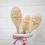 Valentine Wooden Love Spoon Personalised, thumbnail 3 of 11