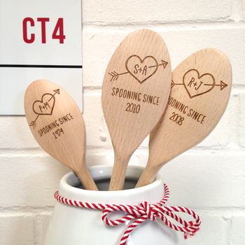 Valentine Wooden Love Spoon Personalised, 7 of 11