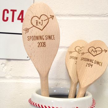 Valentine Wooden Love Spoon Personalised, 8 of 11
