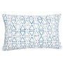 Personalised Minimalist Oblong Cushion Cover, thumbnail 3 of 11