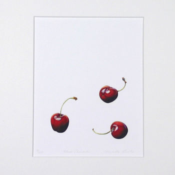 ' Three Cherries ' Limited Edition Print, 4 of 5