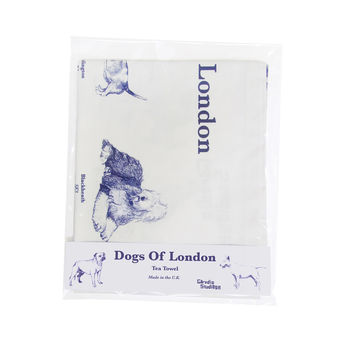 Dogs Of London Tea Towel, 3 of 4