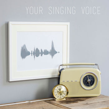 Personalised Voice Or Song Sound Wave Print, 7 of 7