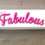 Personalised Typographic Lightbox, thumbnail 1 of 7