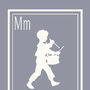 Personalised Drummer Boy Silhouette Print, thumbnail 5 of 7