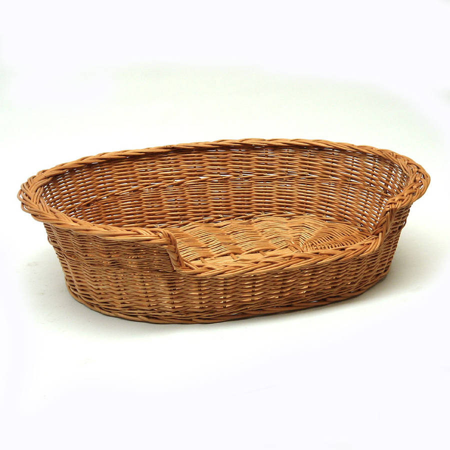 Wicker Cat Dog Basket, 1 of 2