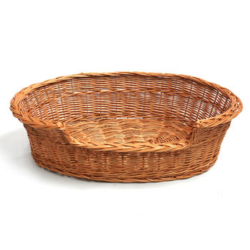 Wicker Cat Dog Basket, 2 of 2