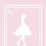 Ballerina Silhouette Personalised Print, thumbnail 7 of 8