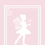 Personalised Fairy Girl Silhouette Print, thumbnail 7 of 8