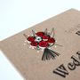 To My Wonderful Wife Wedding Day Card, Red Roses, thumbnail 5 of 6