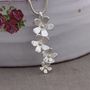 Handmade Silver And Gold Daisy Flower Pendant, thumbnail 7 of 9