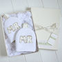 Personalised Mr And Mr Egg Cosies Gift, thumbnail 4 of 11