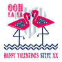 Ooh La La Anniversary Valentines Card, thumbnail 2 of 3