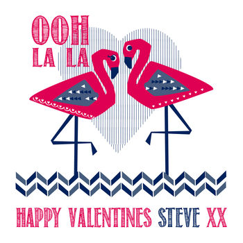 Ooh La La Anniversary Valentines Card, 2 of 3