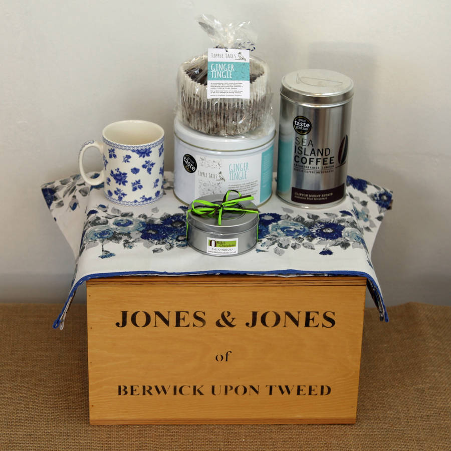 Jamaica Blue Mountain Clifton Estate Coffee Gift Box By Jones and Jones of BerwickuponTweed