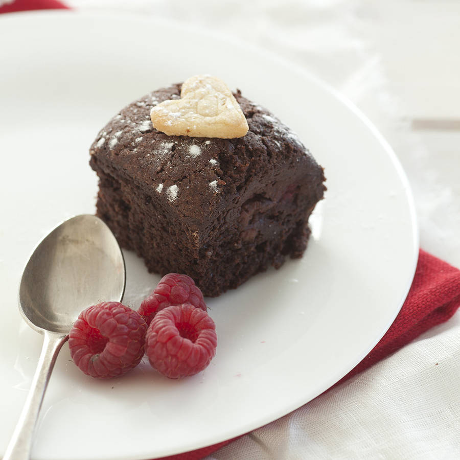 Mother's Day Raspberry And Chocolate Brownies By Love Brownies