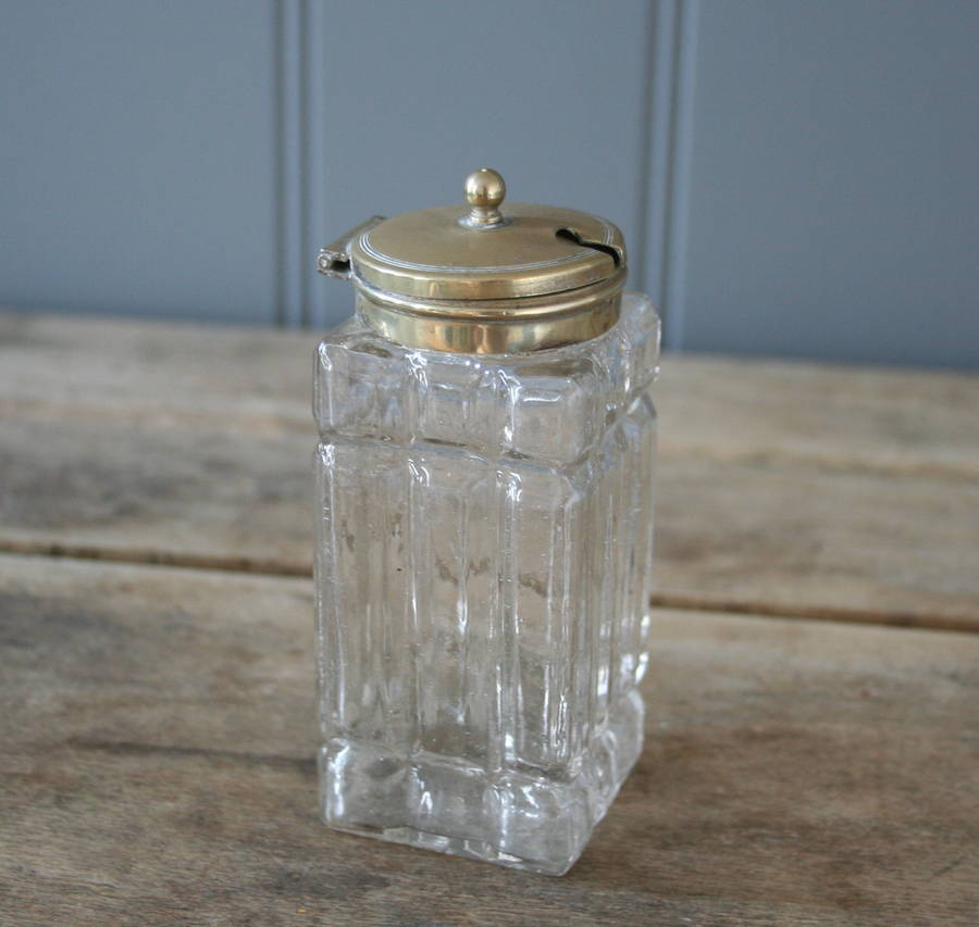 vintage glass containers by homestead store